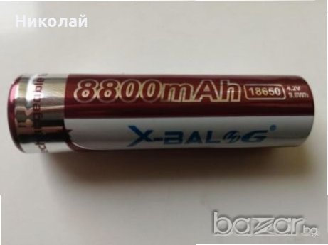 Акумулаторна батерия 4.2 V 18650, 8800мah, снимка 2 - Други - 20889095