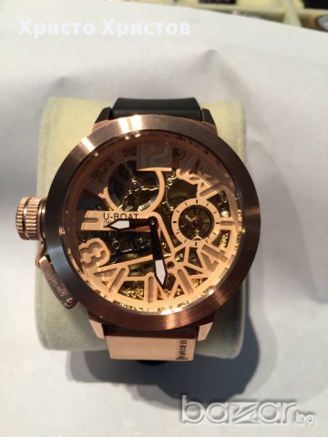 Мъжки луксозен часовник U-BOAT ПРОМОЦИЯ ААА+ реплика, снимка 1 - Мъжки - 8543358
