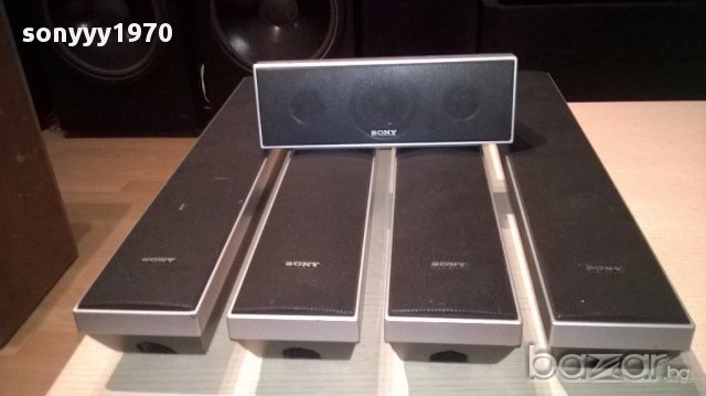 Sony 5 броя колони-54/9/7см и 26/9/7см-внос швеицария, снимка 5 - Тонколони - 14733818
