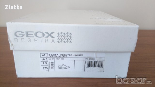 Дамски спортни обувки Geox, снимка 4 - Кецове - 17470438