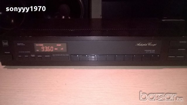 Dual ct5040-tuner audiophile concept-germany-внос швеицария, снимка 5 - Ресийвъри, усилватели, смесителни пултове - 13517787