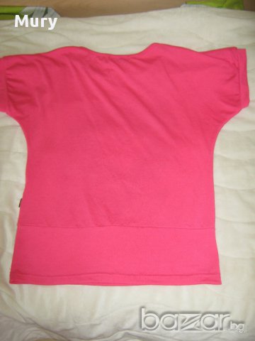 Цикламена тениска, снимка 3 - Тениски - 14083908