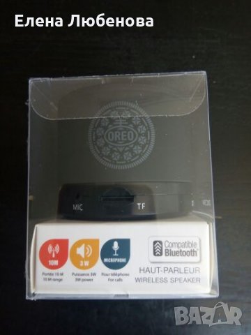 OREO Mini bluetooth колонка с FM радио, снимка 6 - Тонколони - 21913455