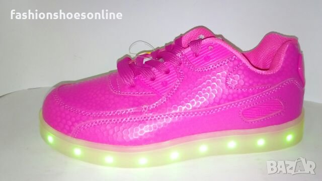 Детски светещи маратонки CLIBE- С USB ЗАРЯДНО ., снимка 5 - Детски маратонки - 22651292
