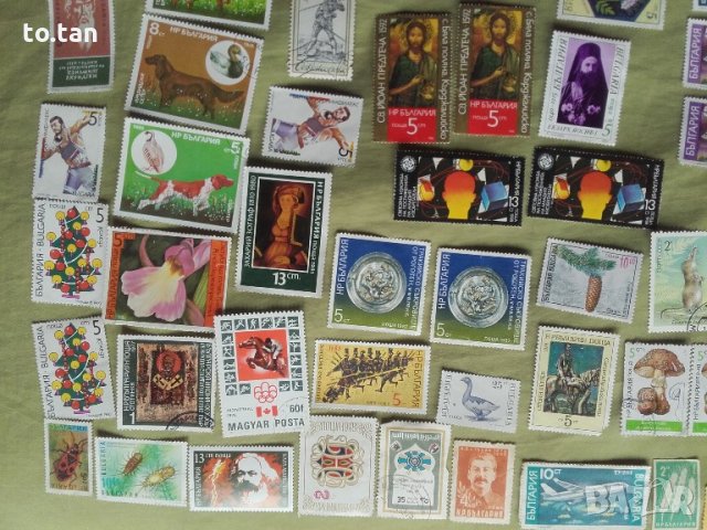 Стари социалистически марки, снимка 7 - Филателия - 21693101