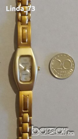 Дамски часовник-"GUCCI"-кварц-оригинал. Закупен от Германия., снимка 16 - Дамски - 21368490