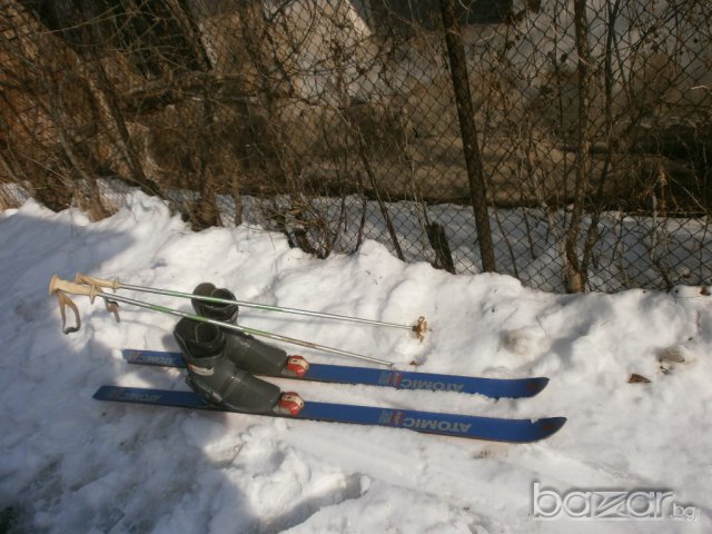 Продавам ски Атомик обувки и щеки, снимка 1 - Зимни спортове - 13642230