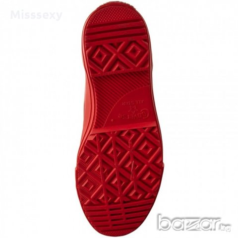 ПРОМО 🍊 CONVERSE 🍊 Дамски гумени кецове RED CHELSEA RUBBER BOOTS 36 и 37 номер нови с кутия, снимка 8 - Кецове - 17420217