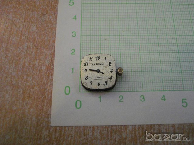 Часовник "CARDINAL" дамски позлатен работещ, снимка 4 - Дамски - 7749041