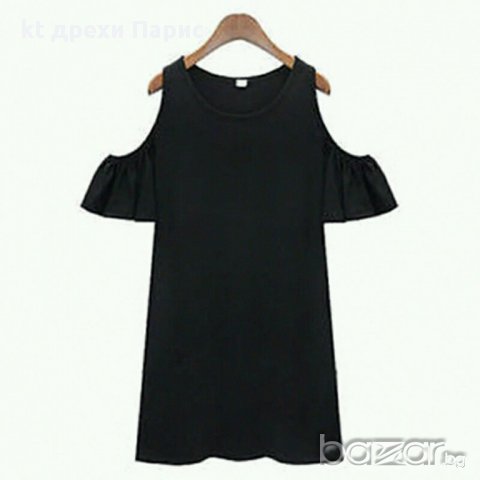 топ туника сива, снимка 2 - Туники - 15084909