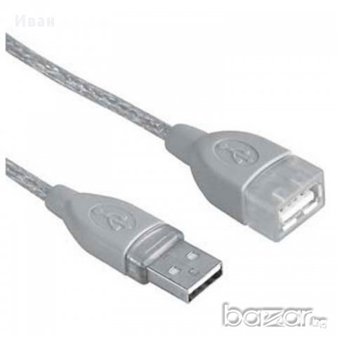 USB кабел - 4 метра - удължител hama, снимка 1 - Друга електроника - 18072753
