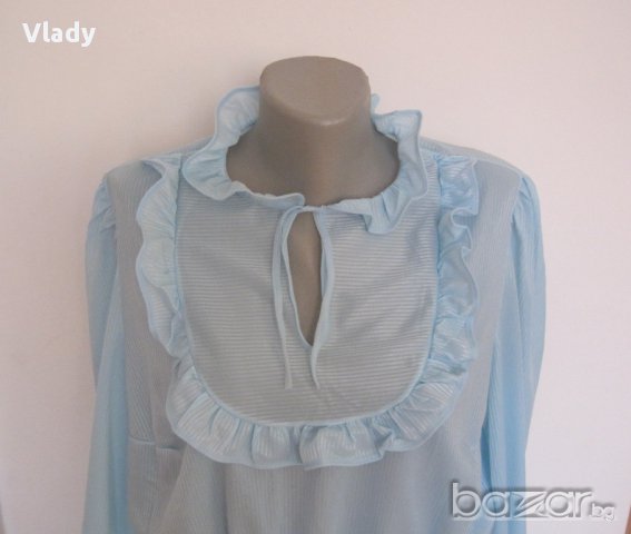 Небесносиня пижама, снимка 2 - Нощници - 10036042