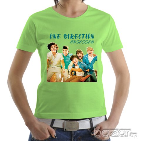 Уникални дамски тениски на One Direction! Поръчай тениска по твой дизайн, изпрати ни снимка!, снимка 16 - Тениски - 7100463