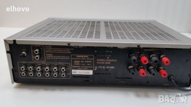 Стерео усилвател ONKYO A-8015, снимка 3 - Ресийвъри, усилватели, смесителни пултове - 26022212