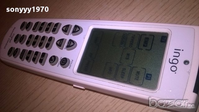 Ingo remote-с активен дисплеи-внос швеицария, снимка 18 - Ресийвъри, усилватели, смесителни пултове - 16482785