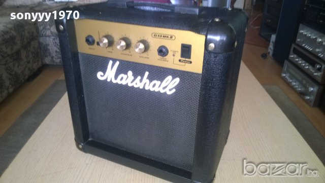 marshall-g10mk2-kube за ел.китара-нов внос англия, снимка 4 - Ресийвъри, усилватели, смесителни пултове - 9232310