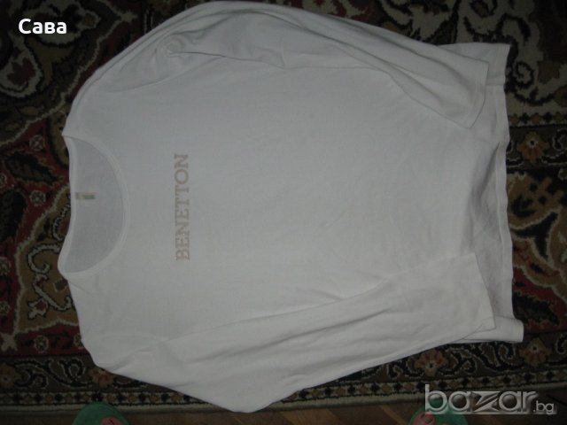 Блуза BENETTON  дамска,размер м, снимка 3 - Блузи с дълъг ръкав и пуловери - 18227249