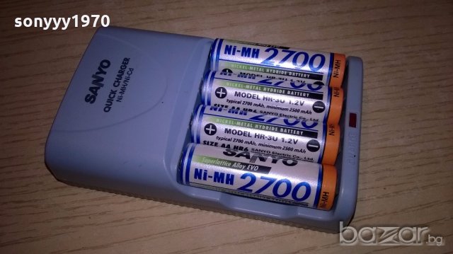 sanyo charger+battery-внос швеицария, снимка 7 - Други - 18593138