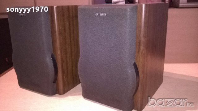 aiwa sx-lm10-2бр тонколони-27х24х29см-внос швеицария, снимка 13 - Тонколони - 18694333