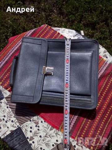 Стара кожена чанта ЛЕДА #3, снимка 7 - Антикварни и старинни предмети - 25756537