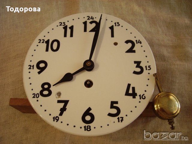 Стенен кухненски часовник Густав Бекер, снимка 4 - Антикварни и старинни предмети - 15265986