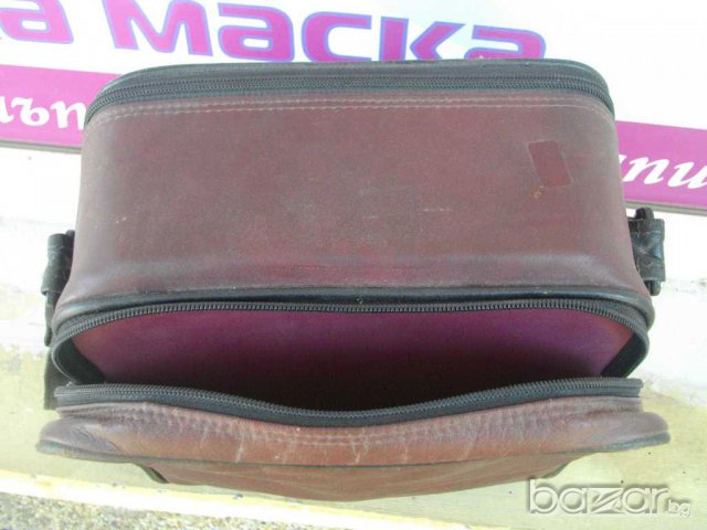 Чанта кожена за фотоапарат, снимка 2 - Чанти, стативи, аксесоари - 7809459