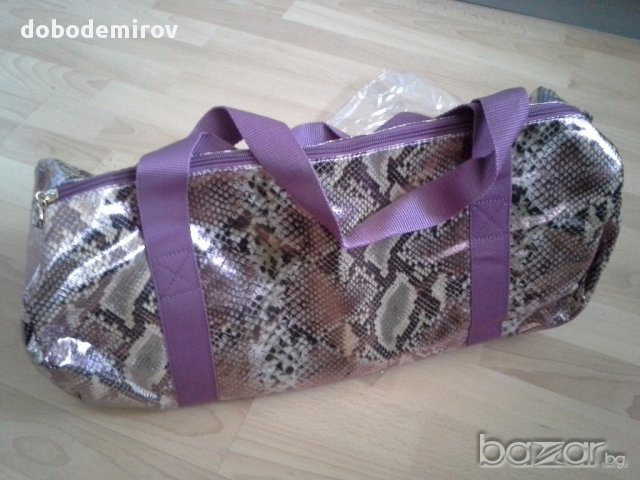 Нов дамски сак ROBERTO CAVALLI - JUST CAVALLI SNAKESKIN оригинал, снимка 9 - Сакове - 12985074