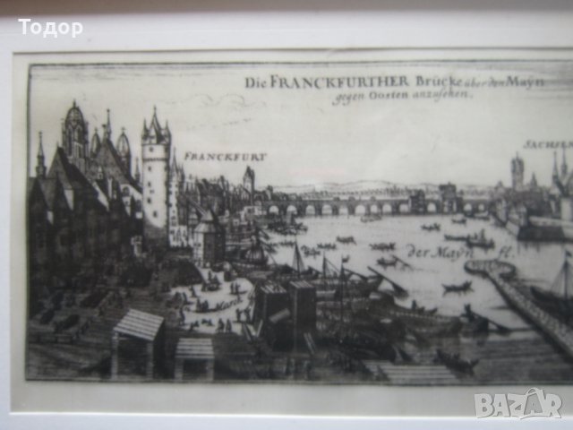 Уникална немска стара картина върху тъкана коприна , снимка 4 - Картини - 25406760