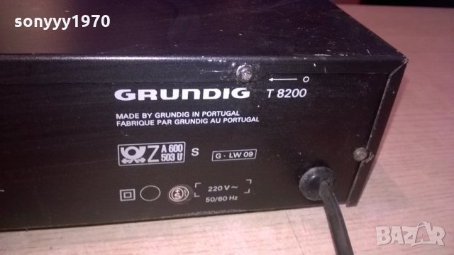 grundig t 8200 tuner-внос швеицария, снимка 11 - Ресийвъри, усилватели, смесителни пултове - 24542780