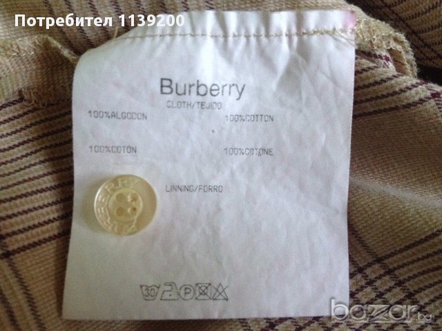 Burberry L/XL дамска риза дълъг ръкав оригинал, снимка 11 - Ризи - 17134731