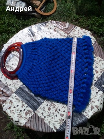 Стара пазарска чанта #5, снимка 5 - Антикварни и старинни предмети - 25340514