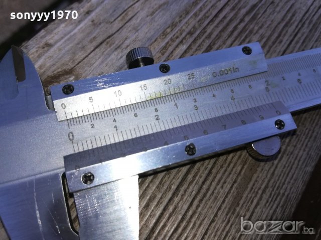 шублер 23см-внос швеицария, снимка 13 - Измервателни инструменти - 20646192