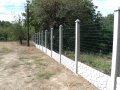 Бетонен фундамент за ограда и мрежа, снимка 6