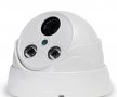 FULLHD 1080р 2Mpx 1920x1080 3.6mm Обектив Onvif 2.4 Ir-Cut P2P 2 Array Охранителна Куполна IP Камера, снимка 4