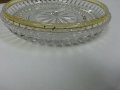 кристална купа чиния , снимка 4