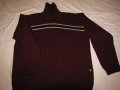 Плетен пуловер с яка , снимка 1 - Пуловери - 12906343