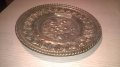 Голяма релефна чиния за стена-мед/месинг 32см-внос швеицария, снимка 3