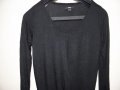 Черна елегантна блузка Mexx, снимка 1 - Блузи с дълъг ръкав и пуловери - 19704230