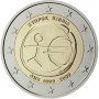 2 Евро монети (възпоменателни) емитирани 2009г (10г. на Икономически и Паричен съюз), снимка 4