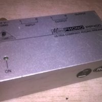 behringer pp400 ultra-compact phono preamp-внос швеция, снимка 4 - Ресийвъри, усилватели, смесителни пултове - 25722011