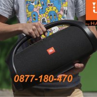 НАЙ-ГОЛЯМАТА JBL BOOMBOX 2x30W 10000mah батерия колона колонка usb sd безжична портативна iphone, снимка 1 - Тонколони - 26001625