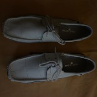 Дамски бели мокасини Мат Стар, снимка 2 - Дамски ежедневни обувки - 19106971