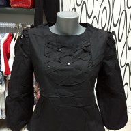 Дамска блуза с камъни, снимка 1 - Блузи с дълъг ръкав и пуловери - 16143127
