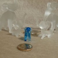 Фигурки миниатюрни слончета матов кристал, снимка 15 - Колекции - 19344906