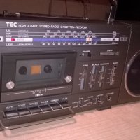 tec 4028 cassete radio recorder-внос швеицария, снимка 3 - Ресийвъри, усилватели, смесителни пултове - 22888622