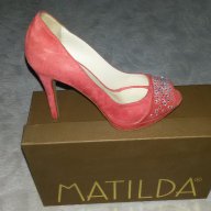Обувки/сандали елегантни, високи марка МATILDA /стелка 25см/- италиански, снимка 6 - Сандали - 16038584