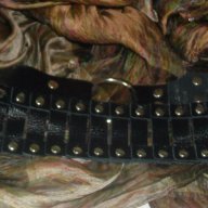 Декориращ дамски колан / естествена кожа / genuine leather belt, снимка 4 - Колани - 15001024