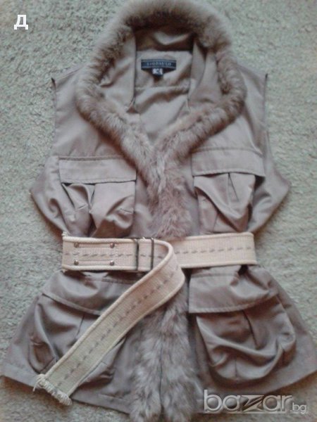 !Елек с естествен косъм, снимка 1