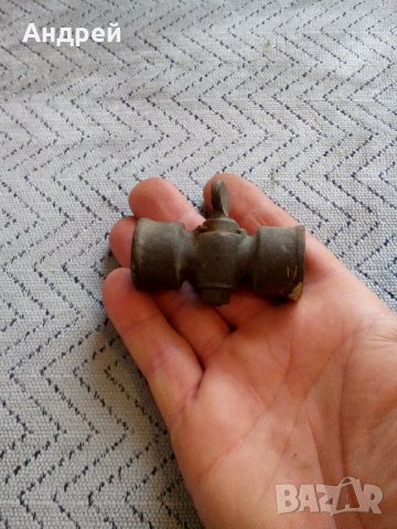 Старинен спирателен кран,кранче, снимка 3 - Антикварни и старинни предмети - 23518707