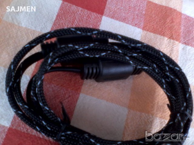 hi-fi кабел3,5 стерео към 2 чинча .за дек, снимка 3 - Други - 17218044